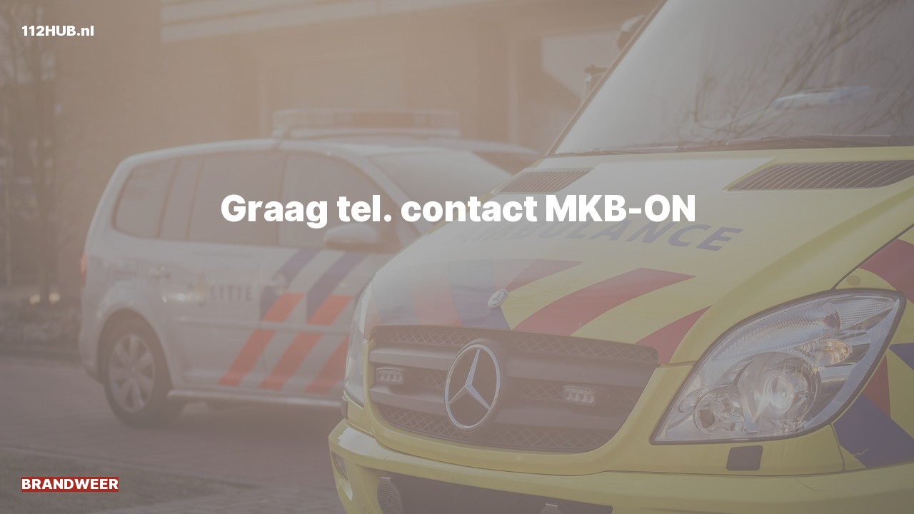 Deelafbeelding voor Brandweer contact meldkamer.