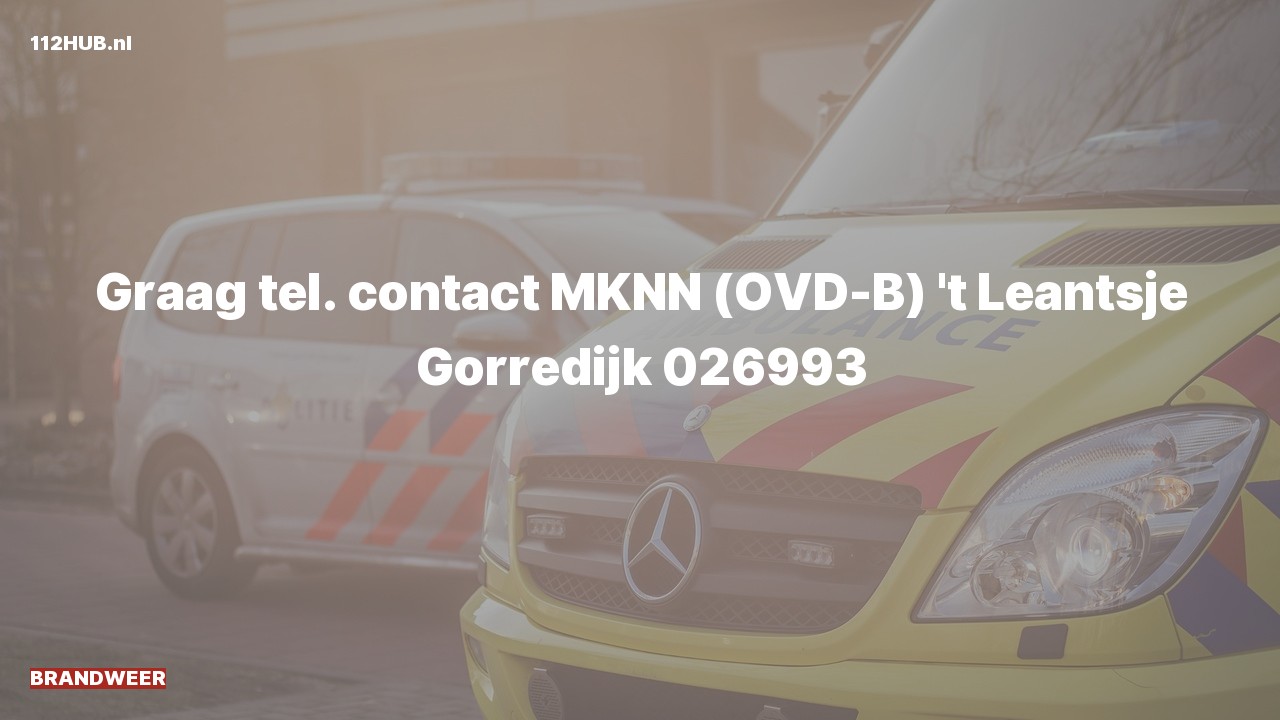 Deelafbeelding voor Brandweer.