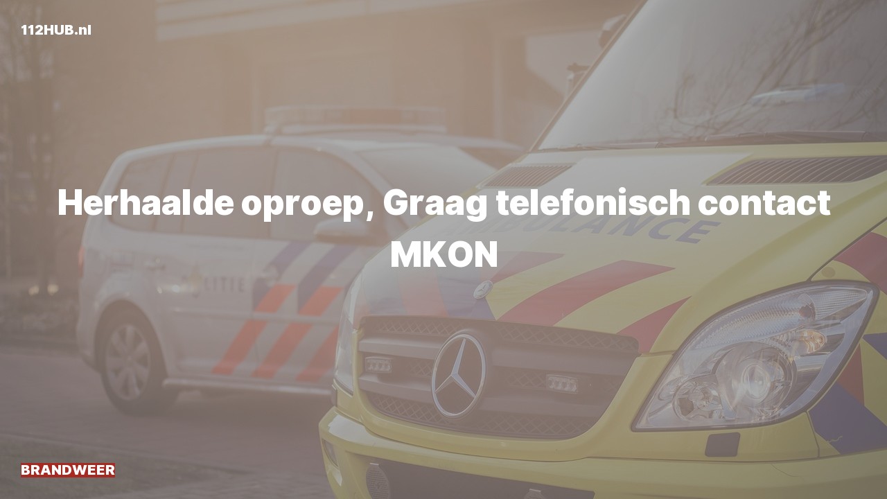 Deelafbeelding voor P2000-melding.