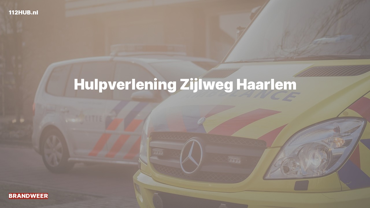 Deelafbeelding voor Brandweer naar de Zijlweg in Haarlem.