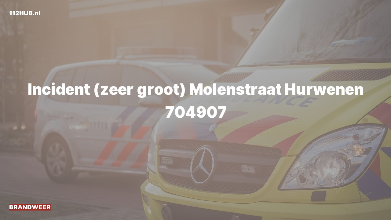 Deelafbeelding voor P2000-melding.
