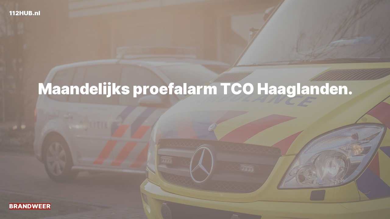 Deelafbeelding voor Brandweer (proefalarm).
