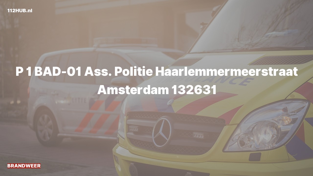 Deelafbeelding voor De brandweer is met spoed uitgerukt naar de Haarlemmermeerstraat in Amsterdam
