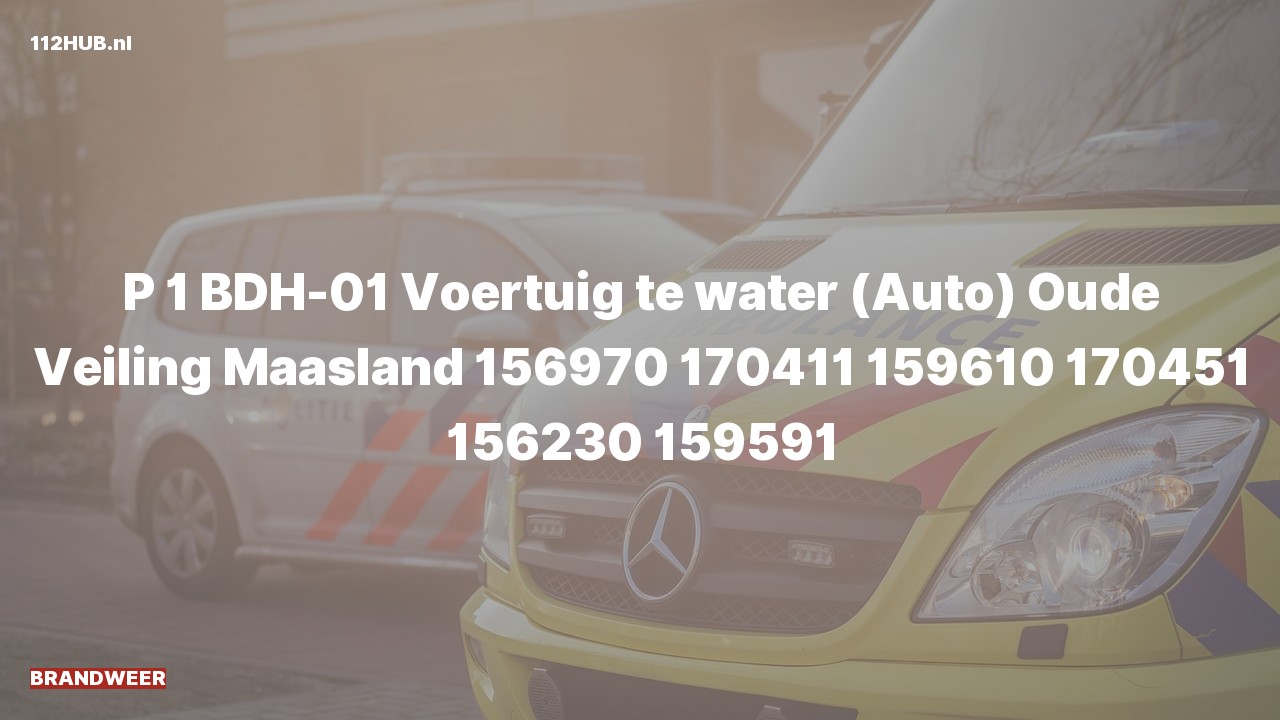 Deelafbeelding voor Brandweer met spoed naar de Oude Veiling in Maasland.