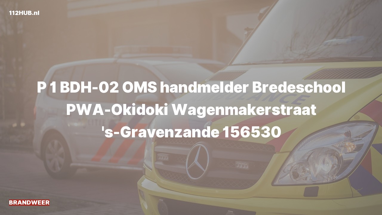 Deelafbeelding voor Brandweer met spoed naar de Wagenmakerstraat in 's-Gravenzande.