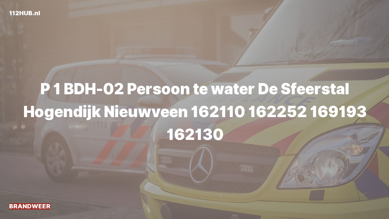 Deelafbeelding voor Brandweer met spoed naar de Hogendijk in Nieuwveen.