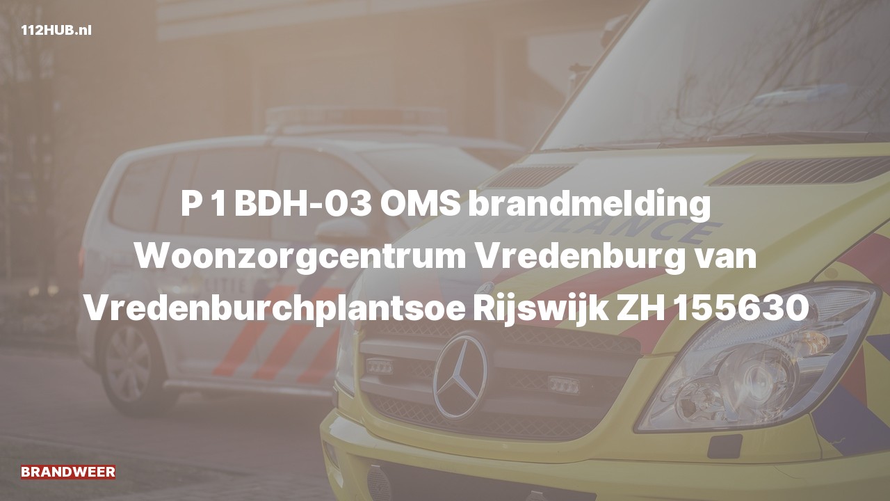 Deelafbeelding voor Brandweer met spoed voor automatische brandmelding.