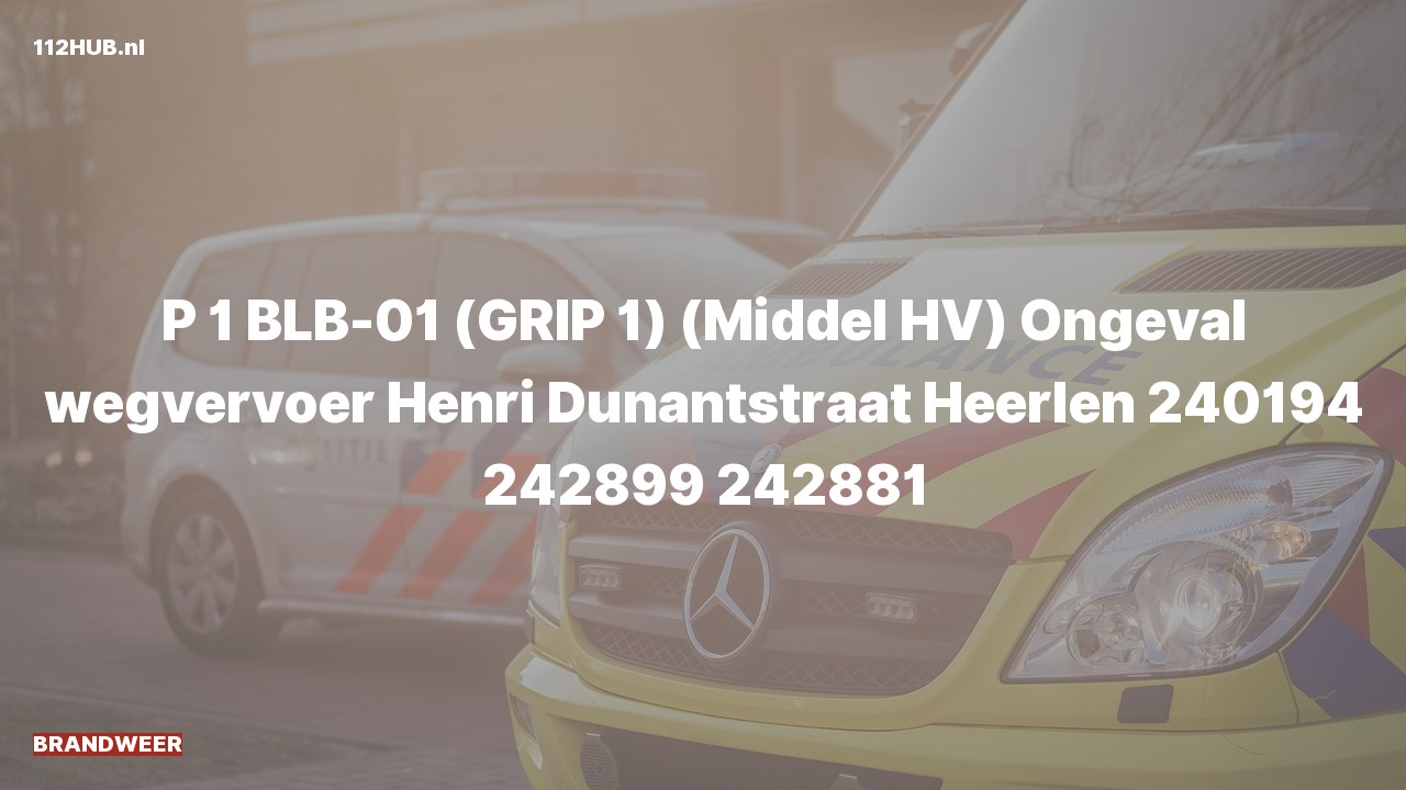 Deelafbeelding voor P2000-melding voor verkeersongeval.