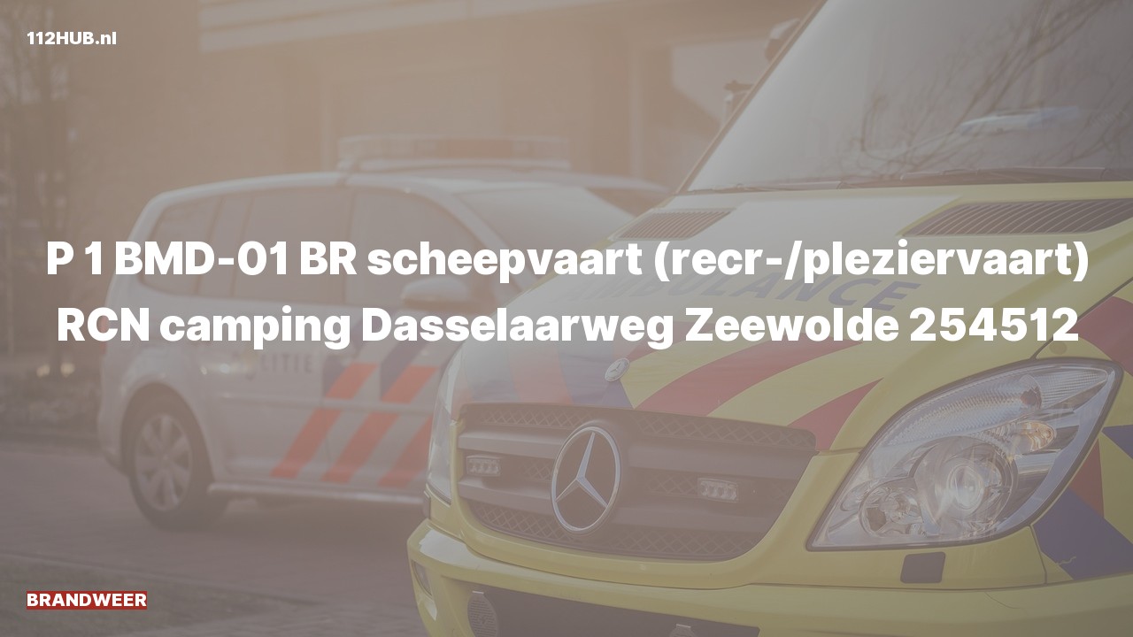 Deelafbeelding voor Brandweer met spoed naar de Dasselaarweg in Zeewolde.