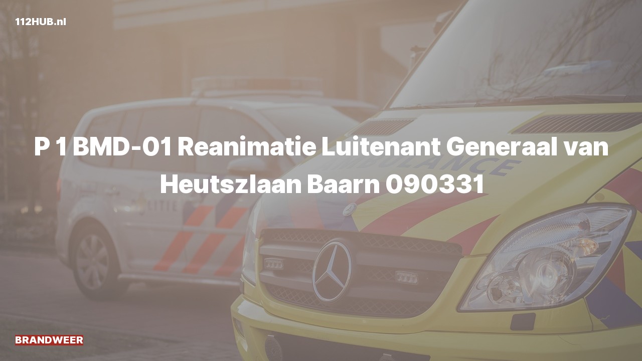 Deelafbeelding voor P2000-melding.