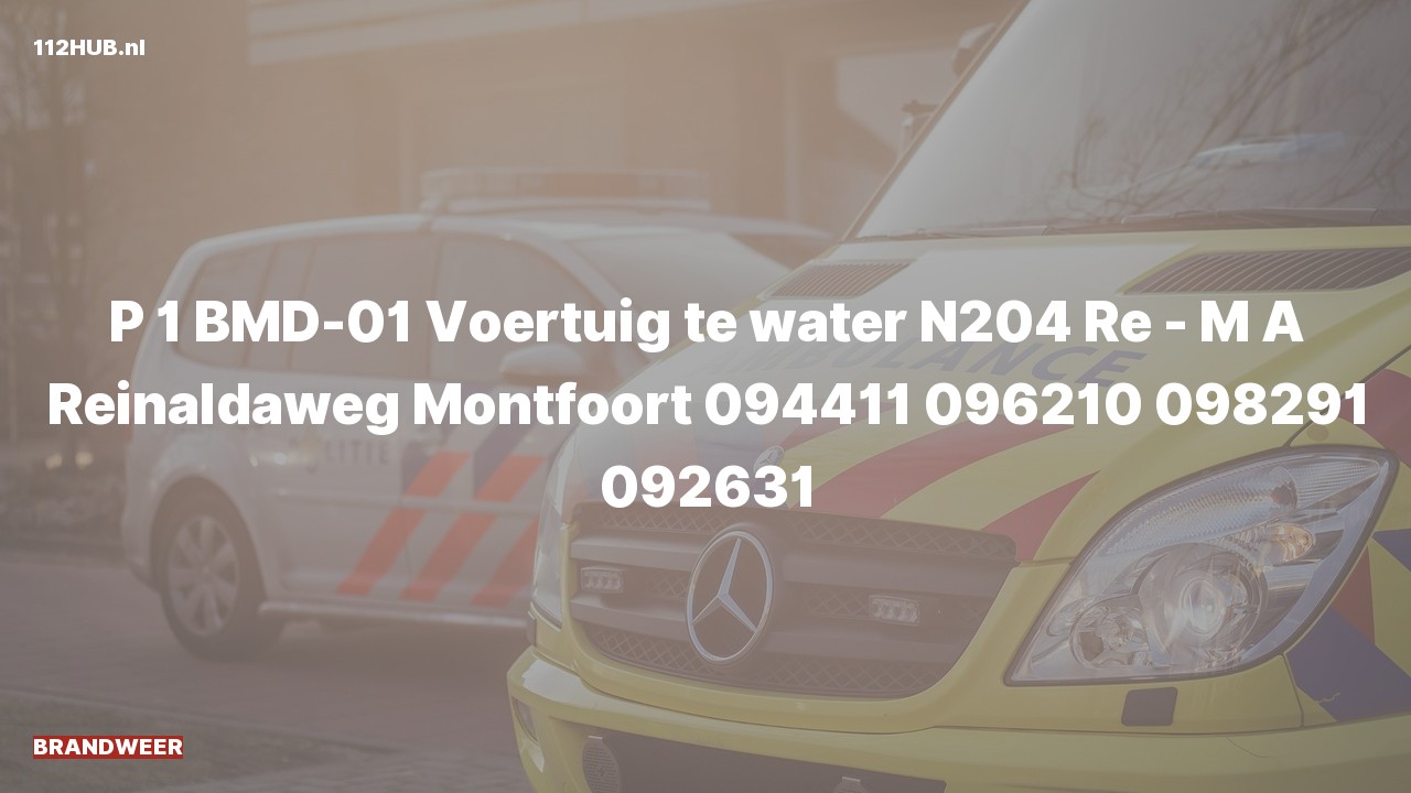 Deelafbeelding voor De brandweer is met spoed uitgerukt voor een persoon te water