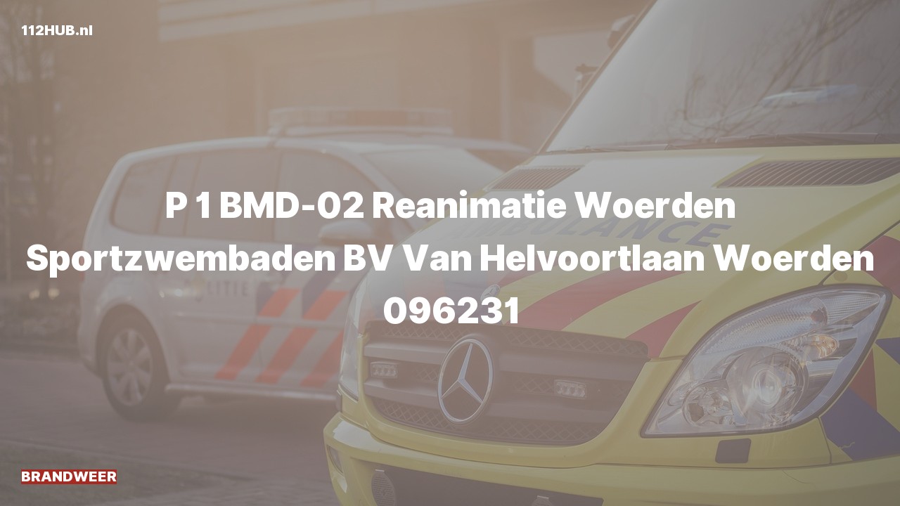 Deelafbeelding voor De brandweer is met spoed uitgerukt voor een reanimatie naar de Van Helvoortlaan in Woerden