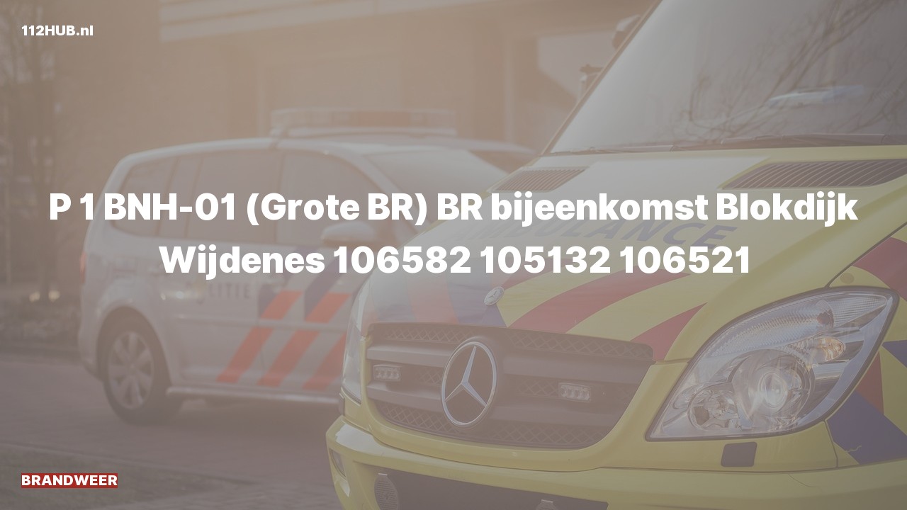 Deelafbeelding voor De brandweer is met spoed uitgerukt voor een brand naar de Blokdijk in Wijdenes