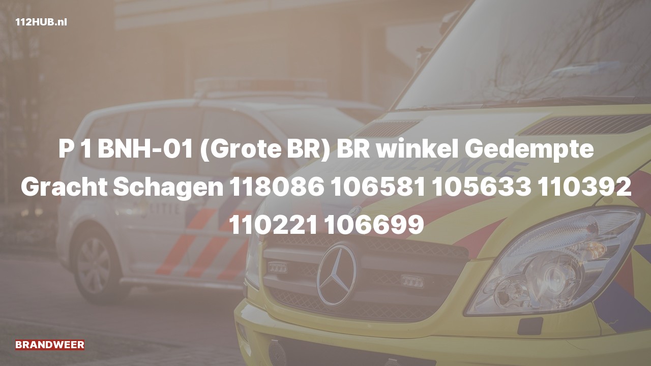 Deelafbeelding voor De brandweer is met spoed uitgerukt voor een brand naar de Gedempte Gracht in Schagen