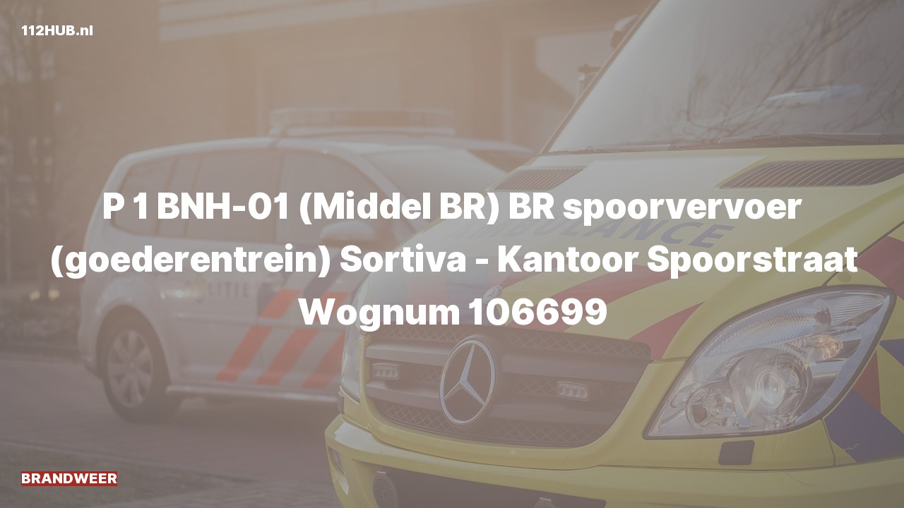 Deelafbeelding voor Brandweer met spoed naar de Spoorstraat in Wognum.