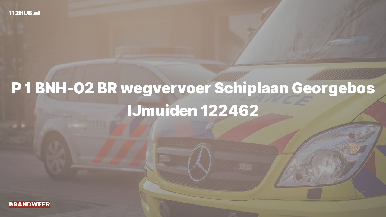 Deelafbeelding voor Brandweer met spoed naar de Georgebos in IJmuiden.