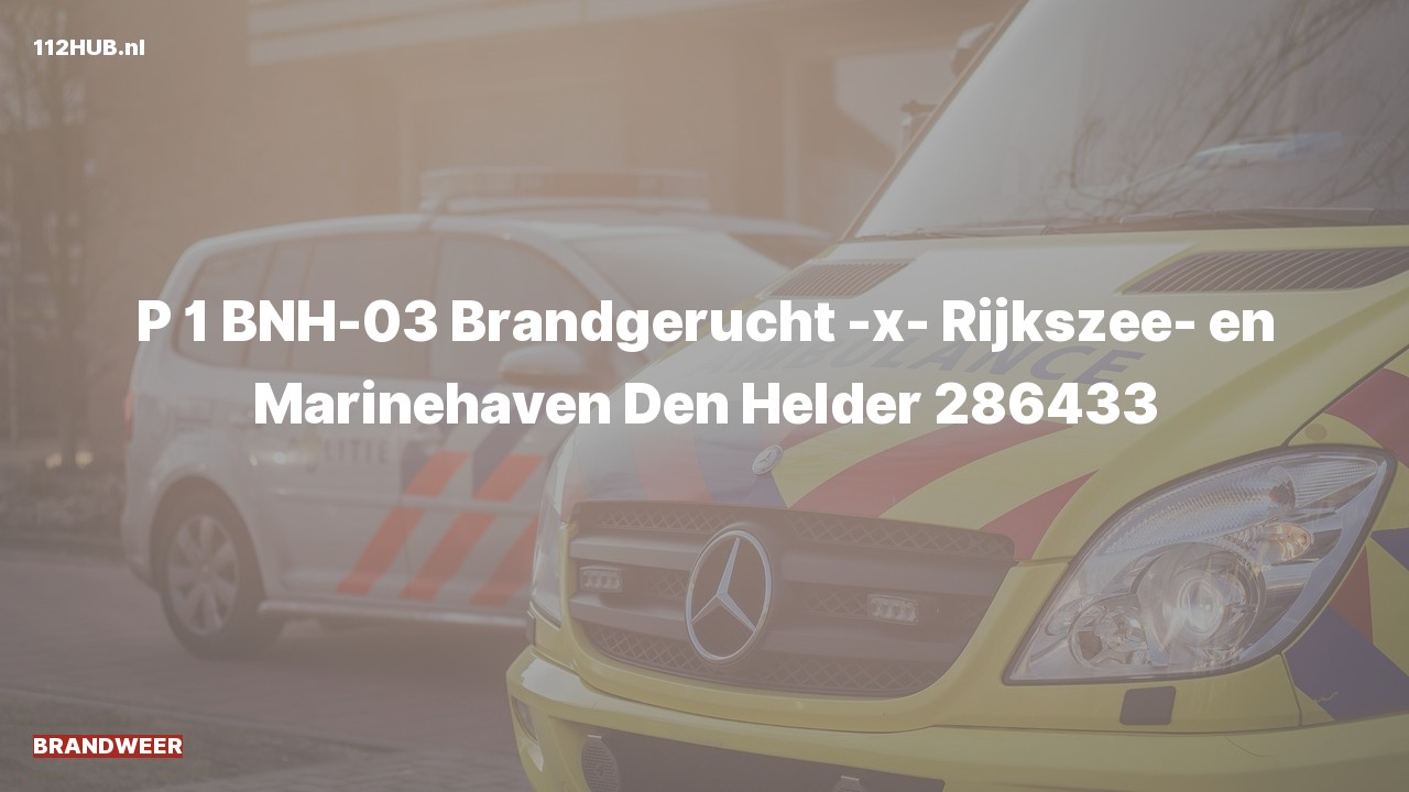 Deelafbeelding voor Brandweer met spoed voor brandgerucht.