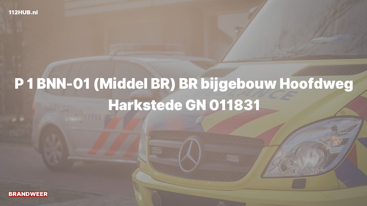 Deelafbeelding voor Brandweer met spoed naar de Hoofdweg in Harkstede.