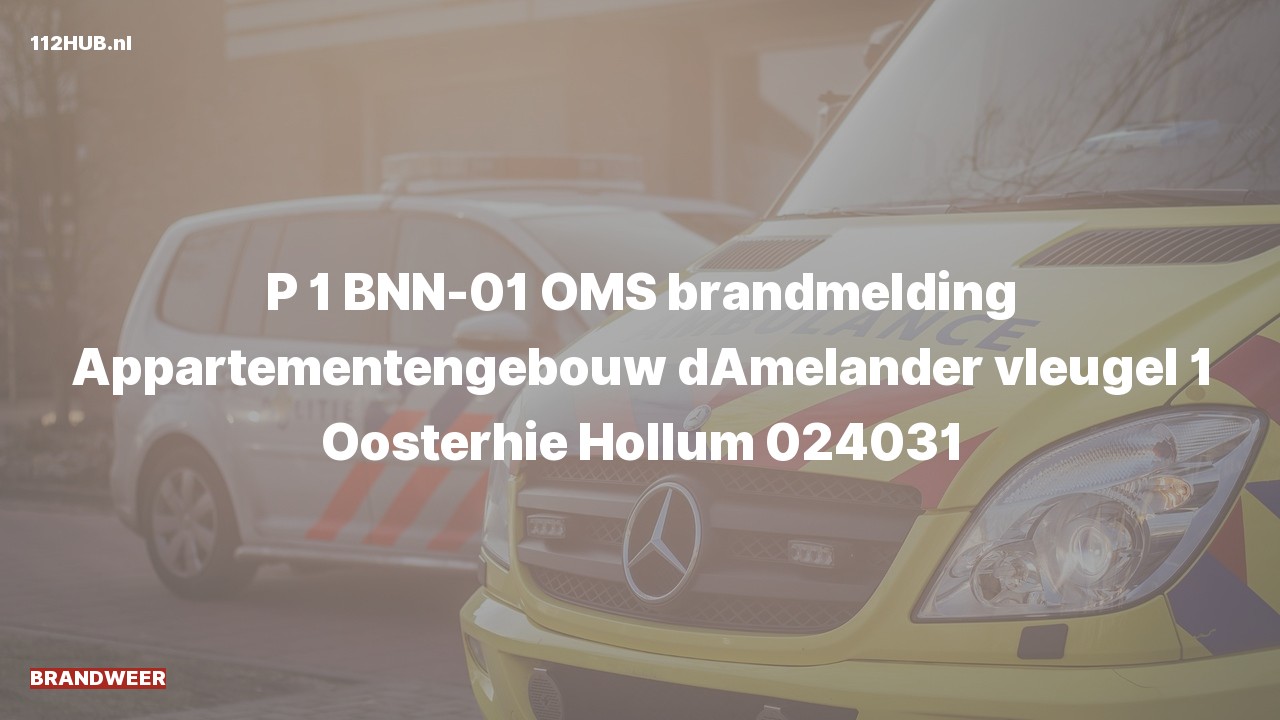 Deelafbeelding voor Brandweer met spoed voor automatische brandmelding.