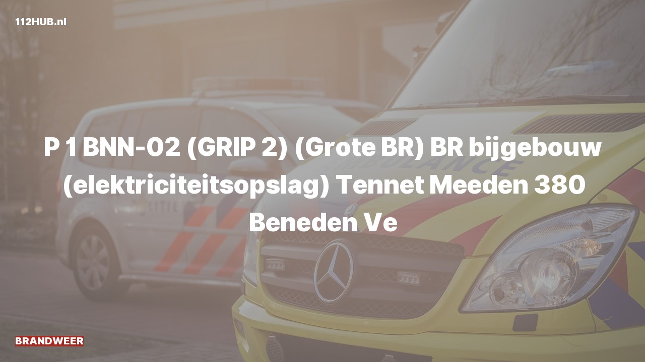 Deelafbeelding voor De brandweer is met spoed uitgerukt voor een brand