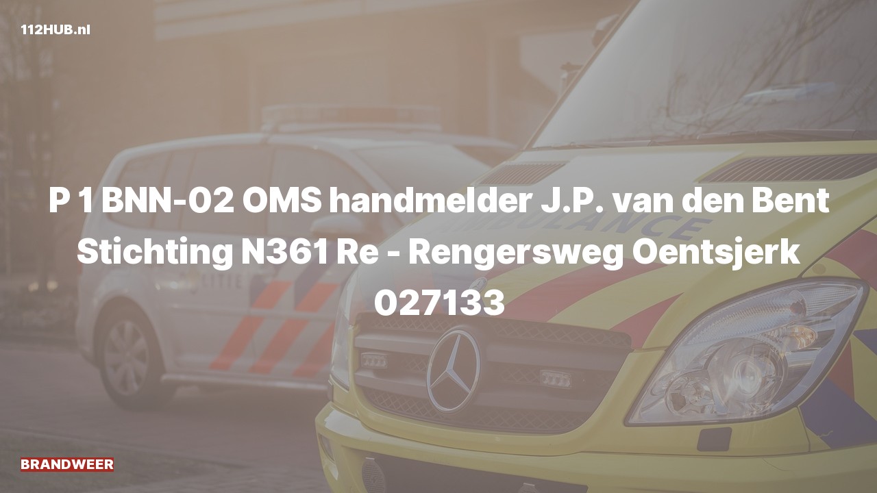 Deelafbeelding voor De brandweer is met spoed uitgerukt