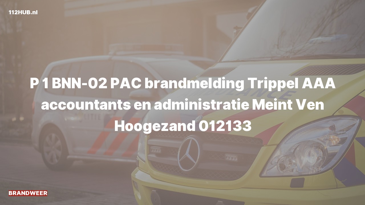 Deelafbeelding voor Brandweer met spoed voor brandmelding.