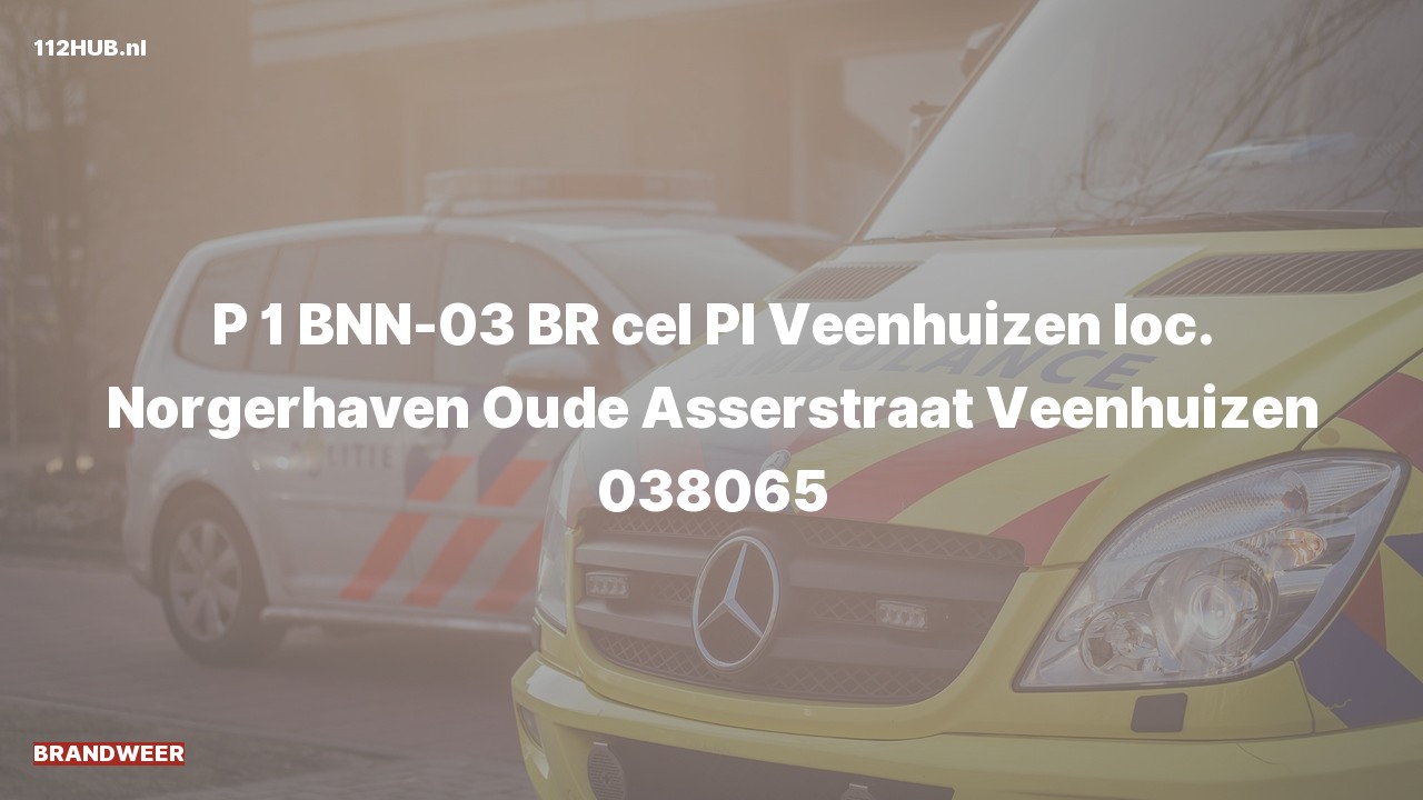 Deelafbeelding voor Brandweer met spoed naar de Oude Asserstraat in Veenhuizen.