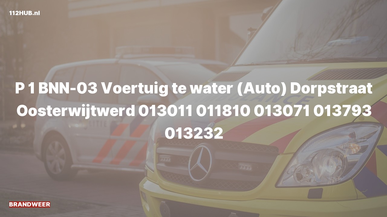 Deelafbeelding voor Brandweer met spoed naar de Dorpstraat in Oosterwijtwerd.