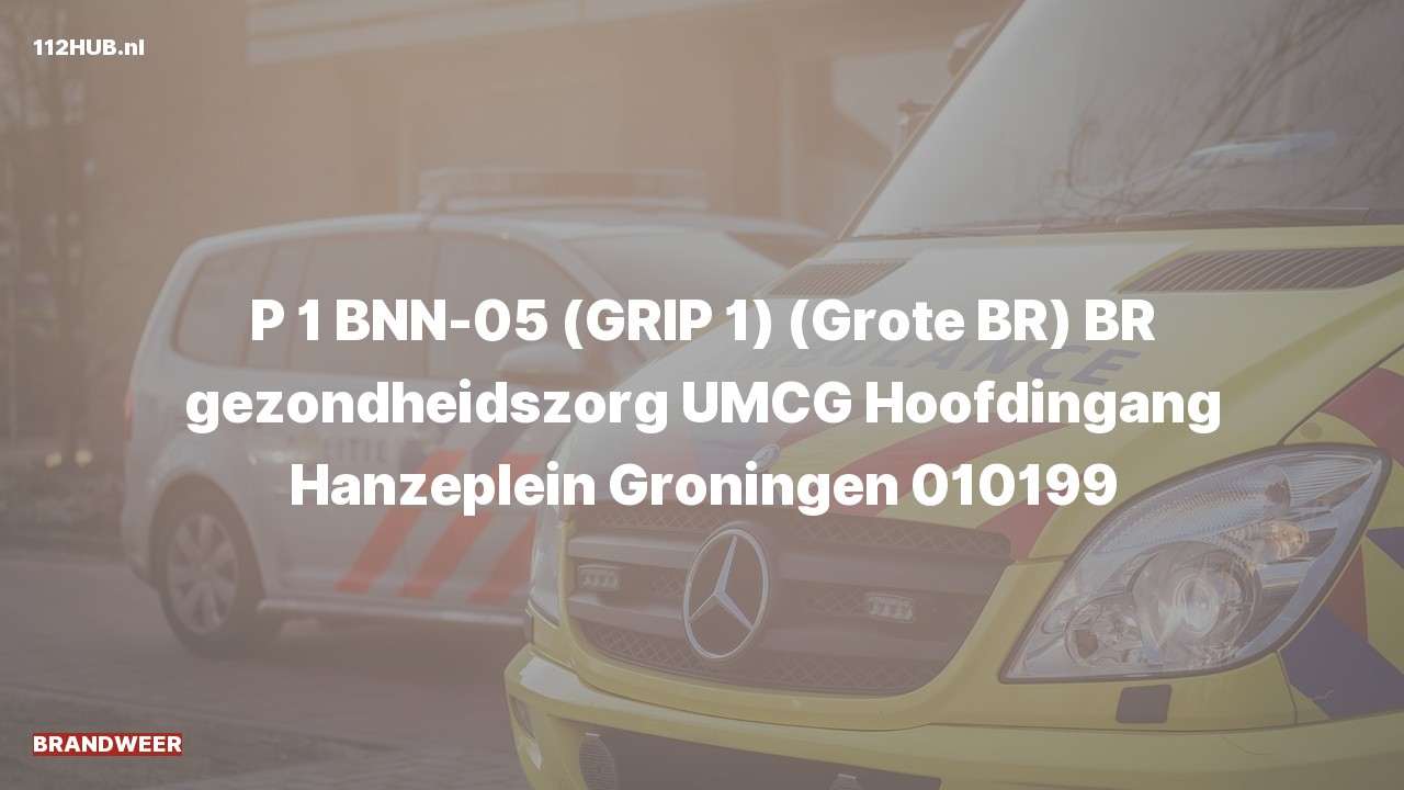 Deelafbeelding voor De brandweer is met spoed uitgerukt voor een brand naar de Hanzeplein in Groningen