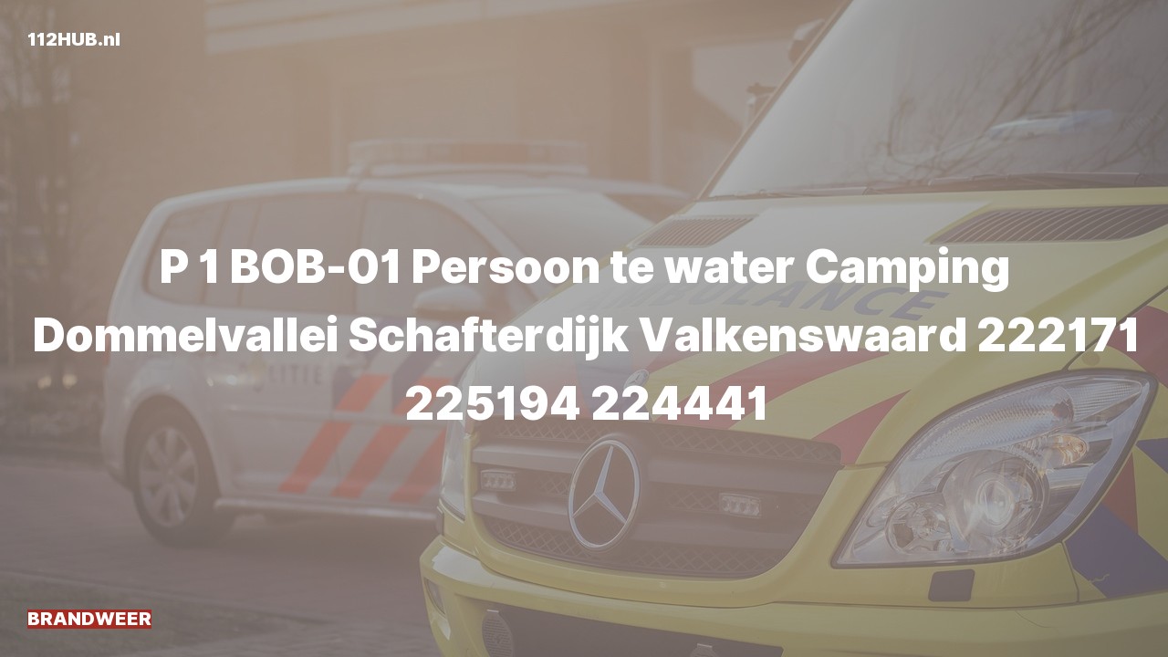 Deelafbeelding voor Brandweer met spoed naar de Schafterdijk in Valkenswaard.