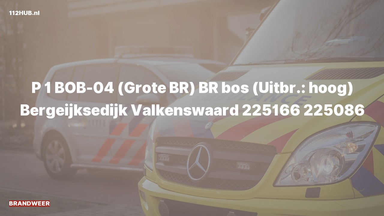 Deelafbeelding voor Brandweer met spoed naar de Bergeijksedijk in Valkenswaard.