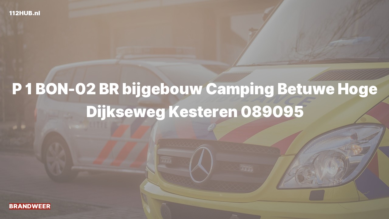 Deelafbeelding voor Brandweer met spoed naar de Hoge Dijkseweg in Kesteren.