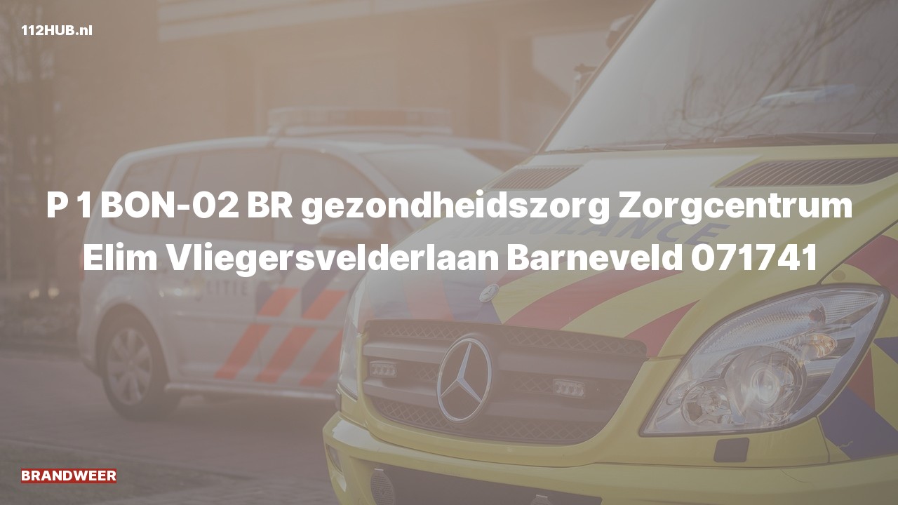 Deelafbeelding voor Brandweer met spoed naar de Vliegersvelderlaan in Barneveld.