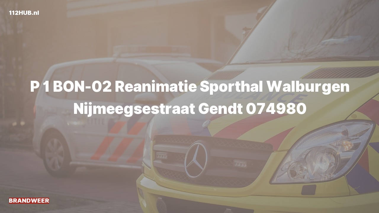 Deelafbeelding voor Brandweer met spoed naar de Nijmeegsestraat in Gendt.