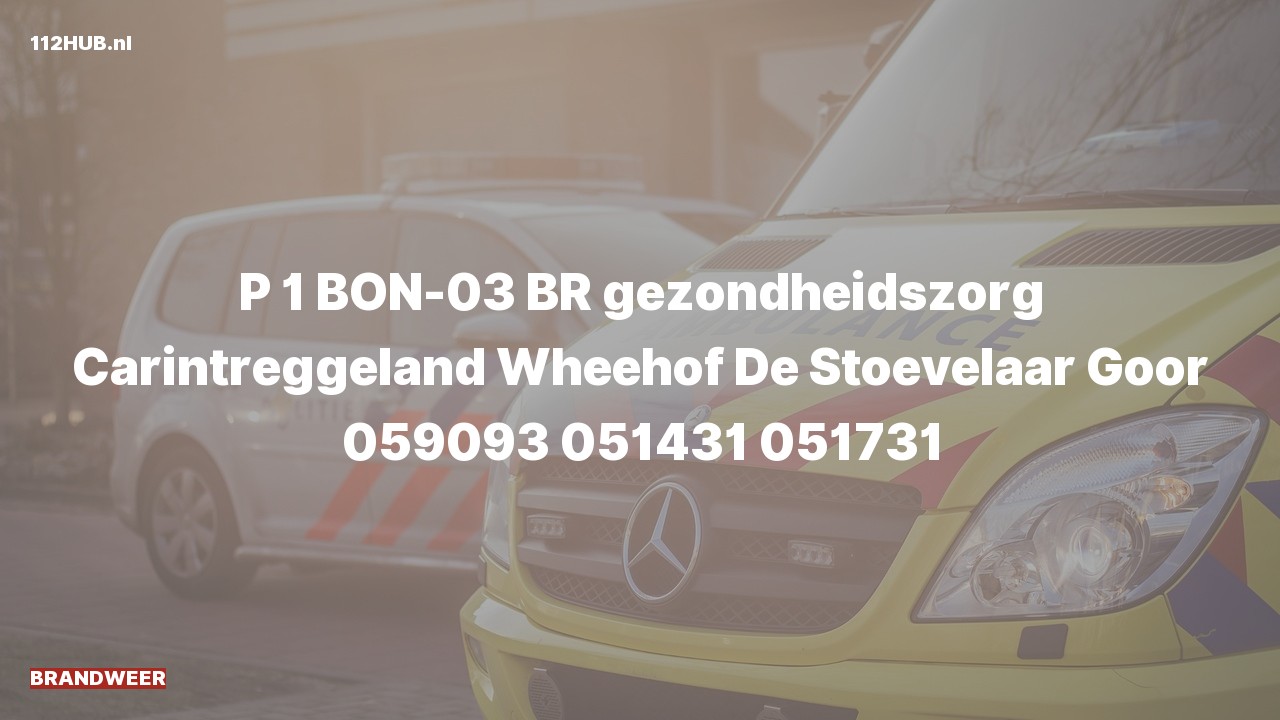 Deelafbeelding voor De brandweer is met spoed uitgerukt voor een brand naar de De Stoevelaar in Goor