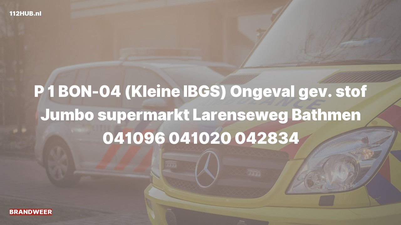 Deelafbeelding voor Brandweer met spoed naar de Larenseweg in Bathmen.