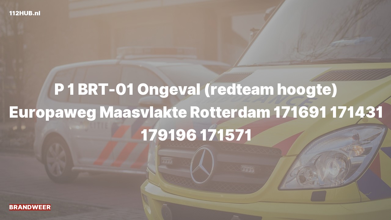 Deelafbeelding voor P2000-melding.