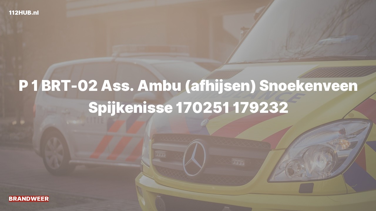 Deelafbeelding voor Brandweer met spoed voor afhijsen naar de Snoekenveen in Spijkenisse.