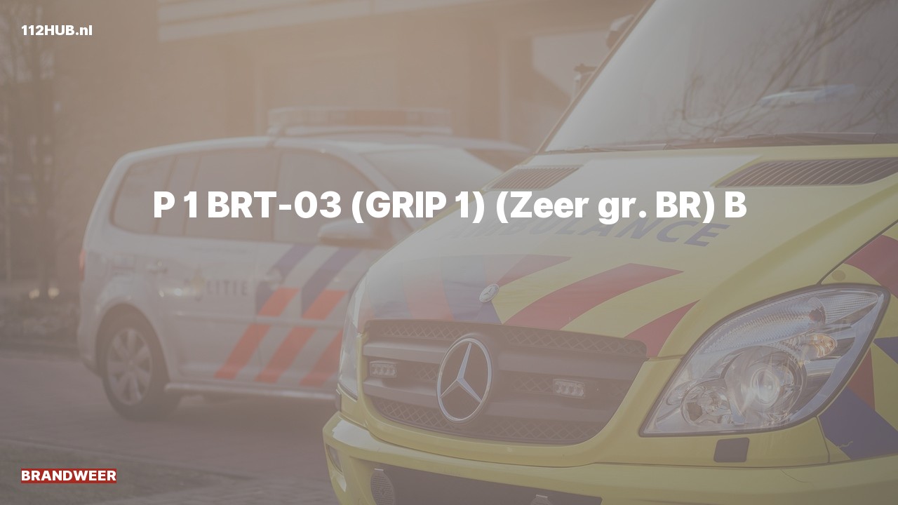 Deelafbeelding voor P2000-melding.