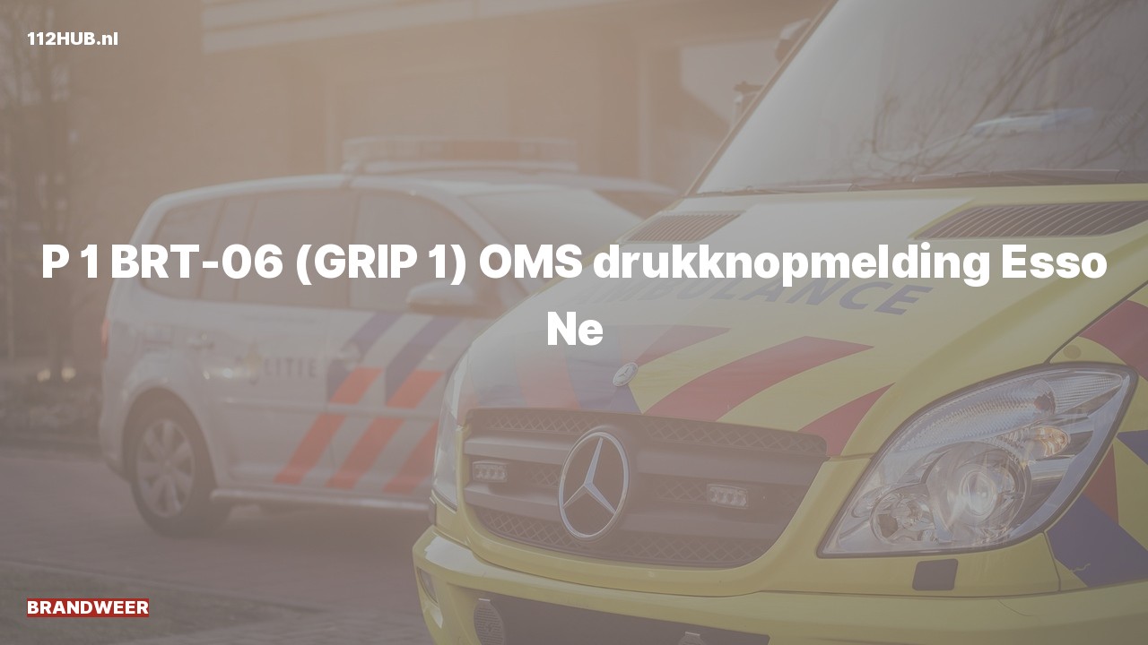 Deelafbeelding voor De brandweer is met spoed uitgerukt
