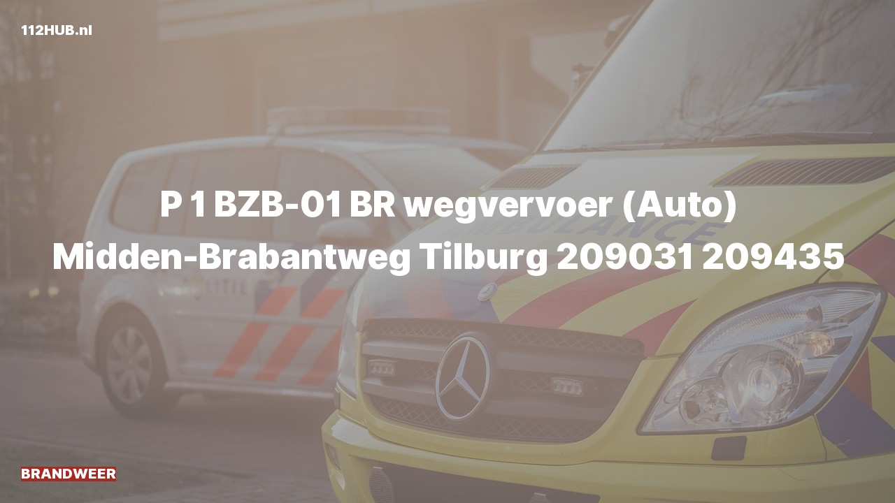 Deelafbeelding voor P2000-melding.