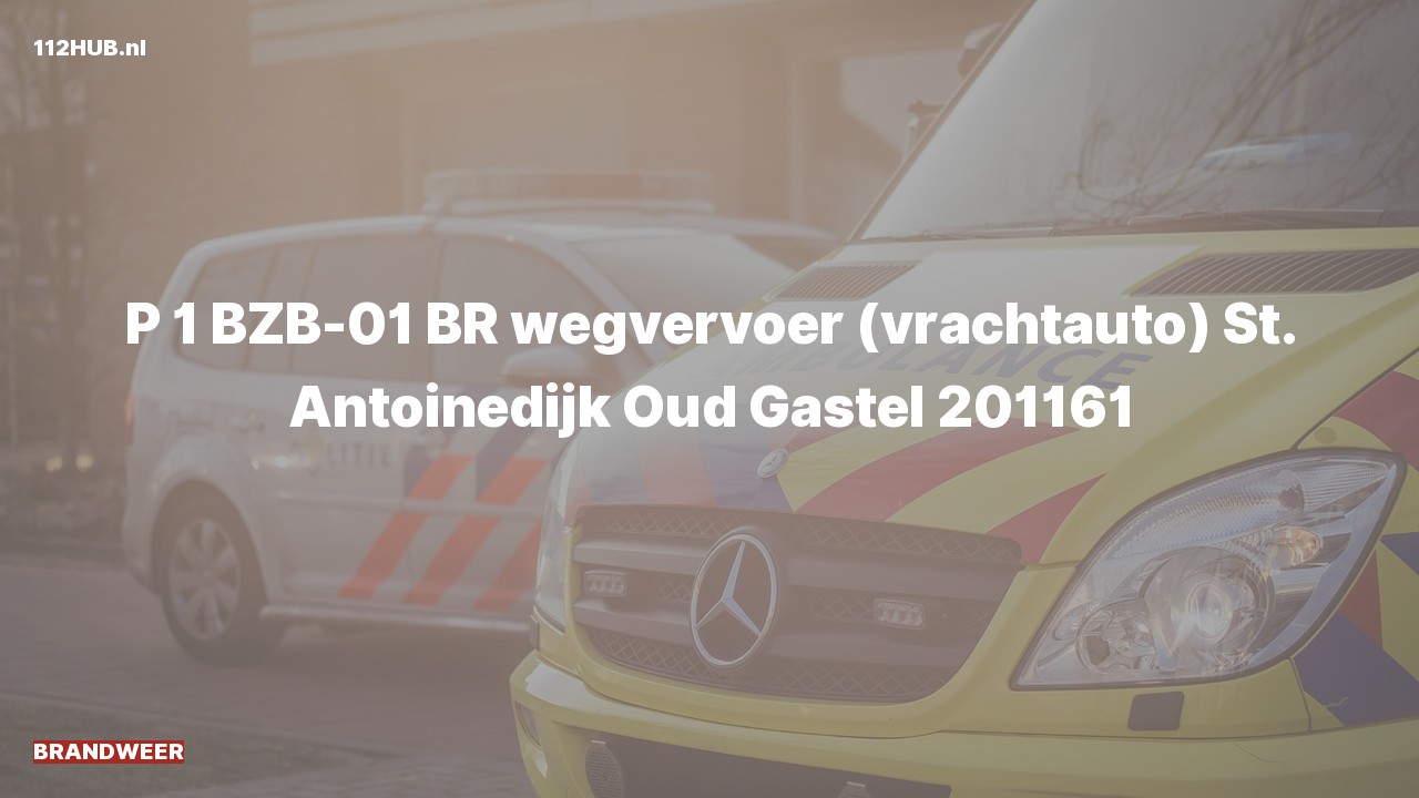 Deelafbeelding voor P2000-melding.