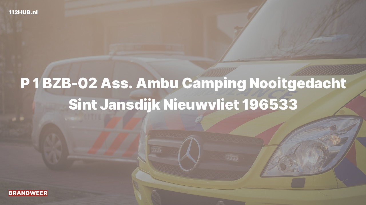 Deelafbeelding voor Brandweer met spoed voor ambulance-assistentie naar de Sint Jansdijk in Nieuwvliet.