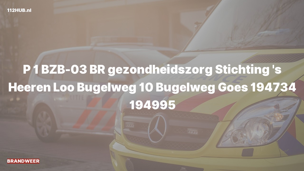 Deelafbeelding voor De brandweer is met spoed uitgerukt voor een brand naar de Bugelweg in Goes