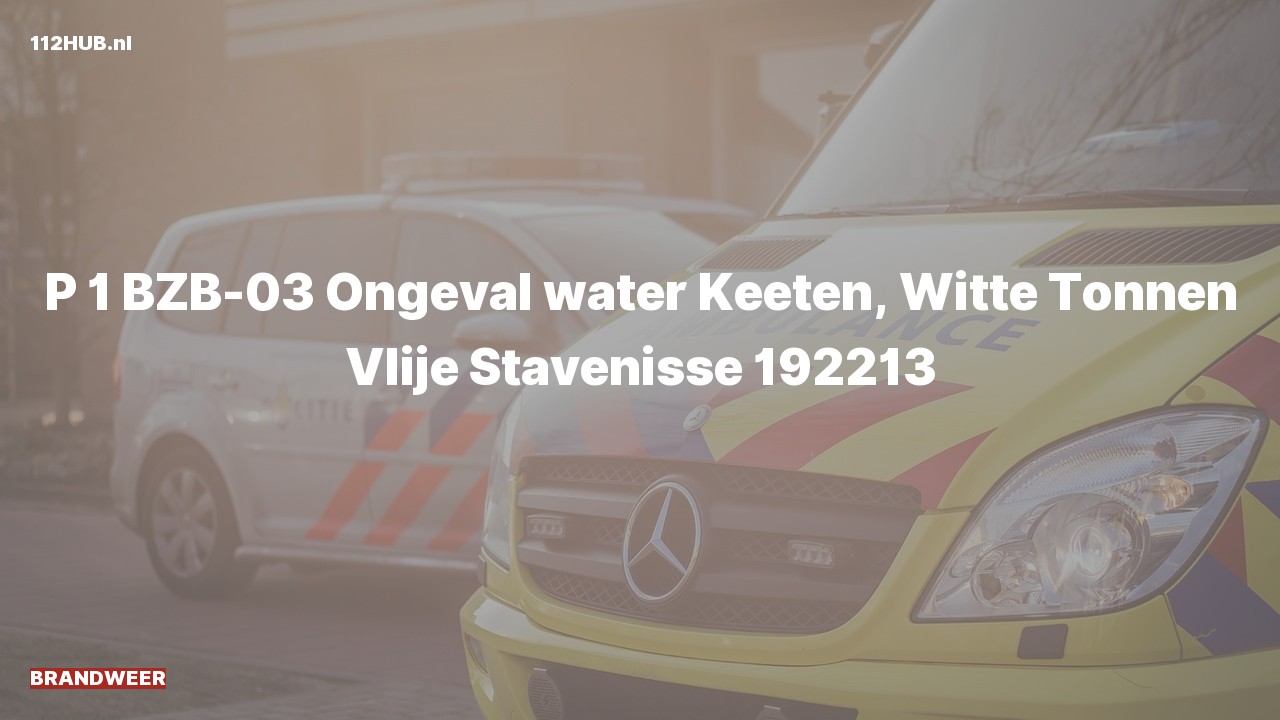 Deelafbeelding voor P2000-melding.