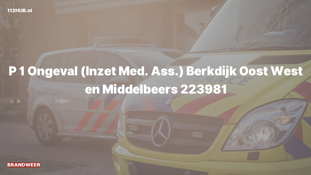Deelafbeelding voor Brandweer met spoed naar de Berkdijk in Oost West en Middelbeers.