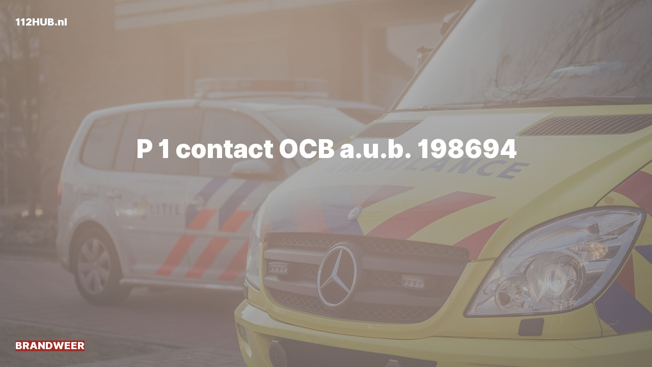 Deelafbeelding voor De brandweer is met spoed uitgerukt