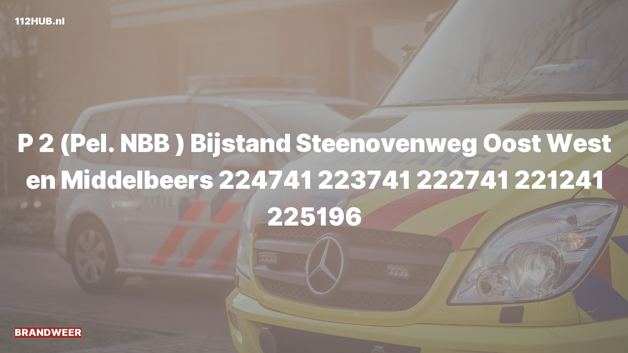 Deelafbeelding voor Brandweer met gepaste spoed naar de Steenovenweg in Oost West en Middelbeers.