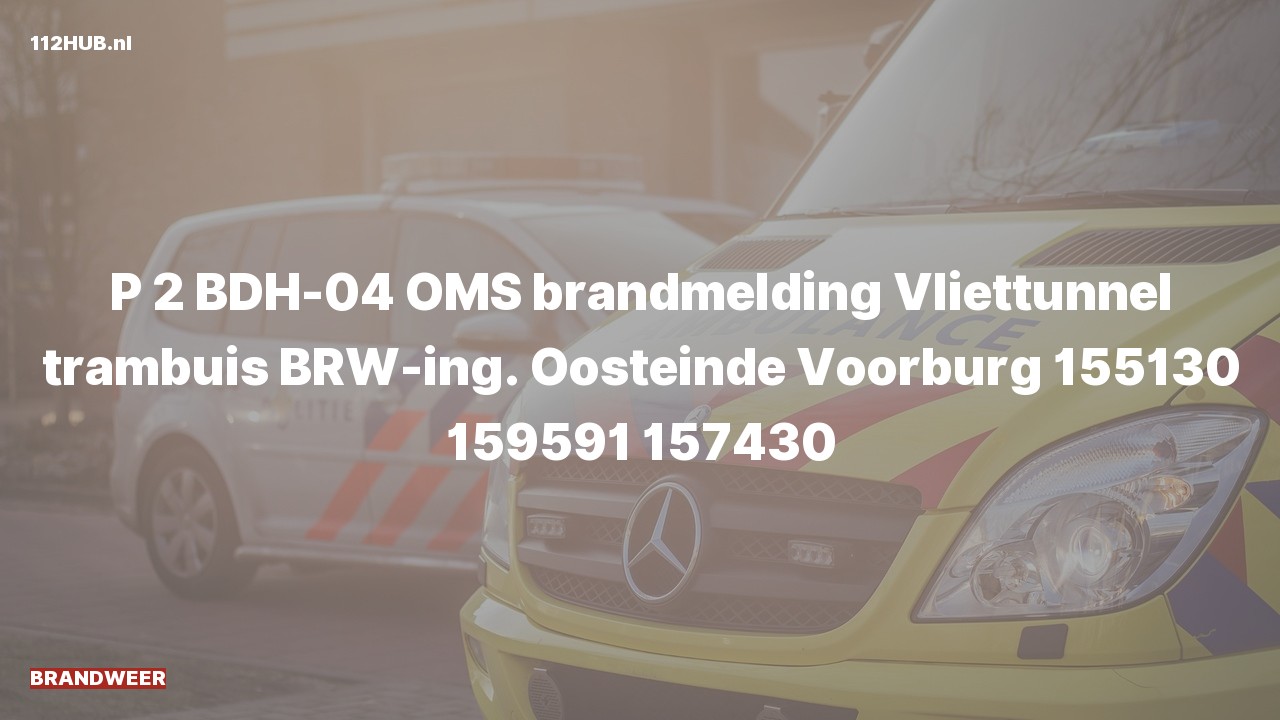 Deelafbeelding voor Brandweer met gepaste spoed voor automatische brandmelding naar de Oosteinde in Voorburg.
