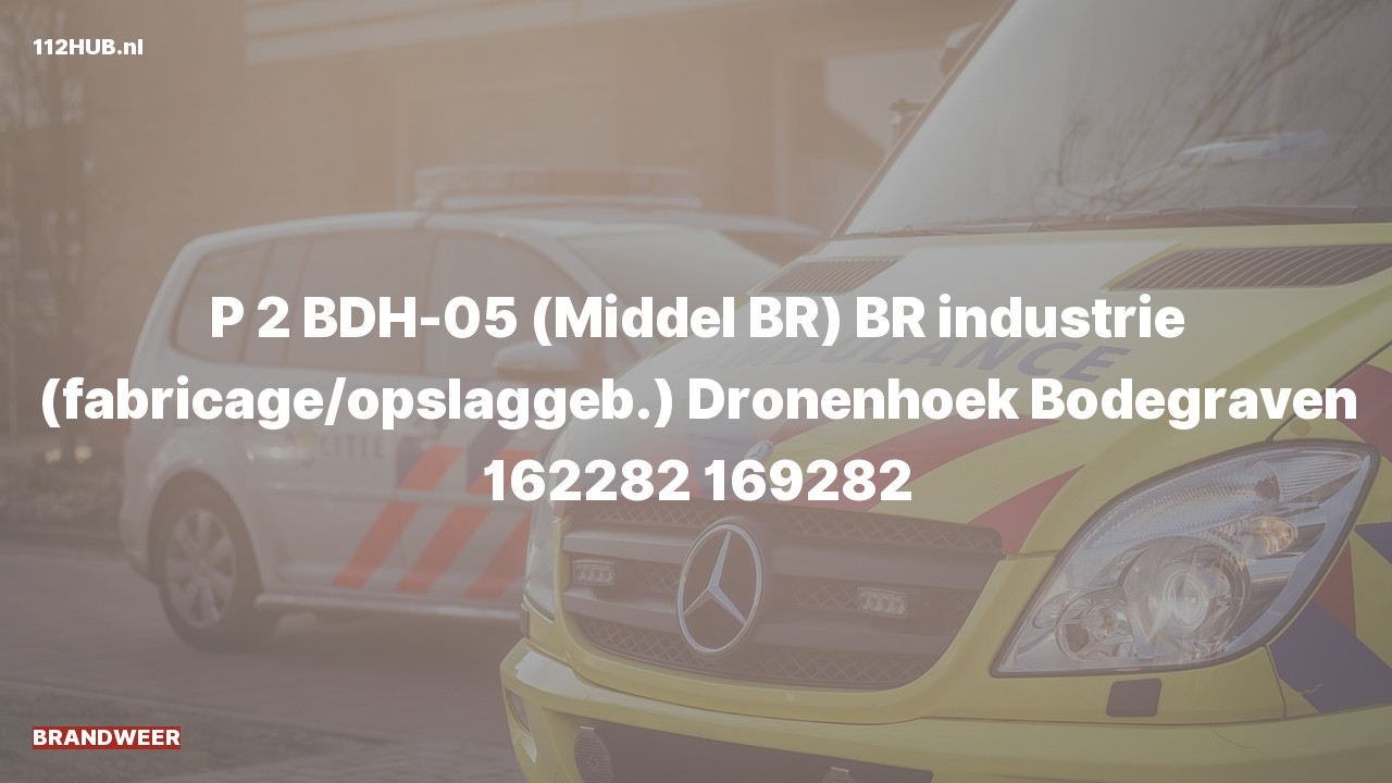 Deelafbeelding voor Brandweer met gepaste spoed naar de Dronenhoek in Bodegraven.